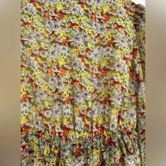 Paris Atelier & Other Stories Foral Bib Dress Size 2 - Picture 12 of 16